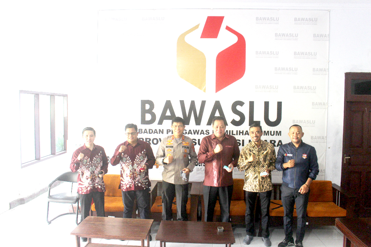 Bawaslu-Polda Sulut Bidik ‘Money Politic’ Cs
